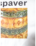 halftoned vase t-shirt